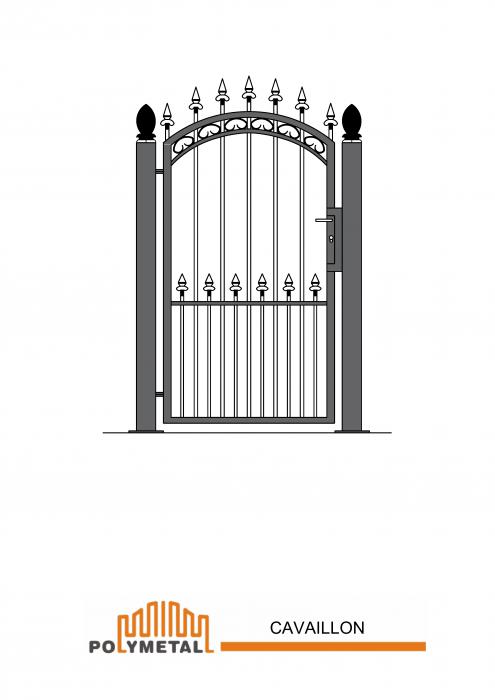 SINGLE GATE CAVAILLON