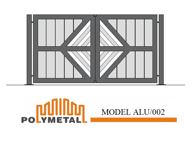 DOUBLE GATE MODEL ALU/002