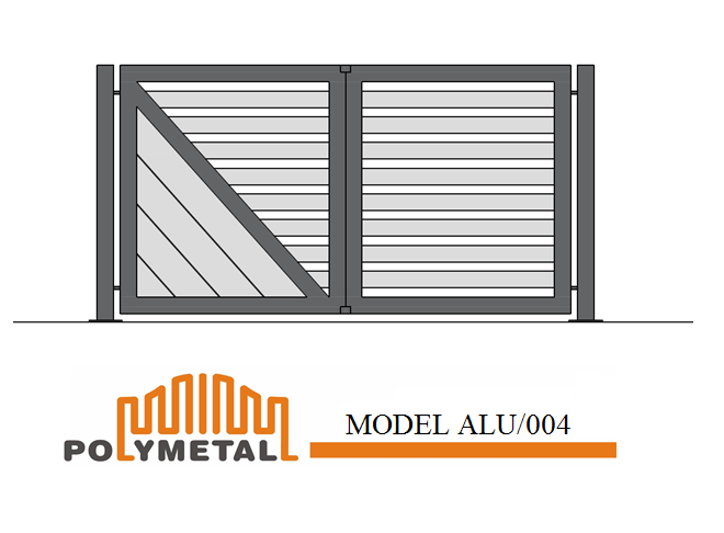 DOUBLE GATE MODEL ALU/004