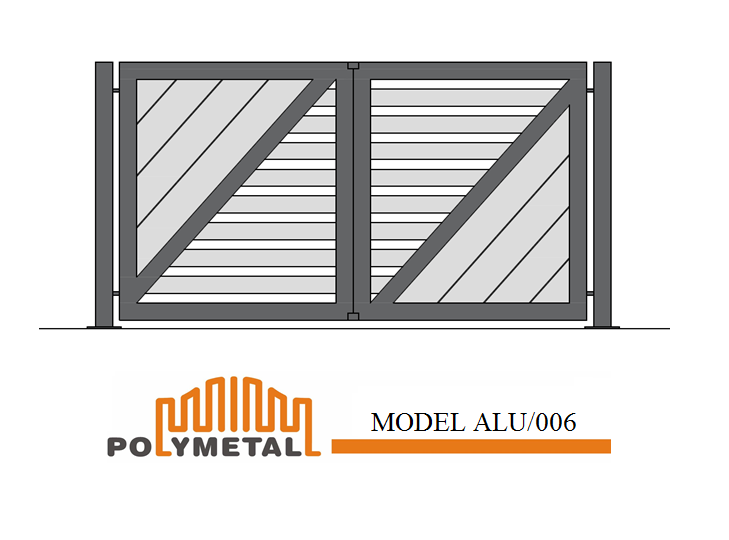DOUBLE GATE MODEL ALU/006