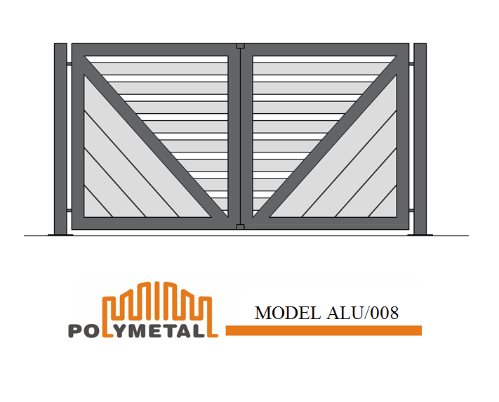 DOUBLE GATE MODEL ALU/008