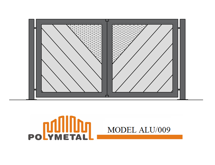 DOUBLE GATE MODEL ALU/009