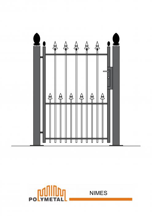SINGLE GATE NIMES