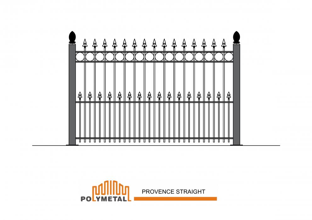 FENCE PROVENCE STRAIGHT