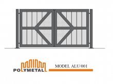 DOUBLE GATE MODEL ALU/001
