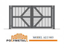 DOUBLE GATE MODEL ALU/003